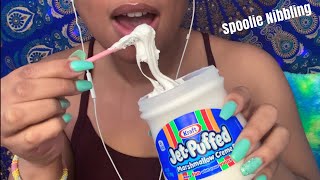 ASMR | Eating Marshmallow Fluff 👄