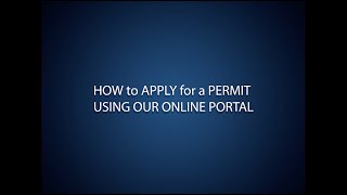How to Apply for a Permit Using Town of Smyrna Online Portal