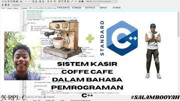 Program Kasir - TA C++ : Rasyid Malik - X RPL C #c++ #tugasakhir #smkn1cimahi