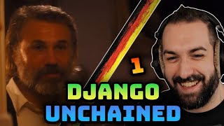 German Linguist Reacts to Christoph Waltz in Django Unchained | Scene Analysis Part 1