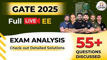 GATE 2025 Electrical Engineering | Exam Analysis & Solutions #gate2025 #gateelectrical