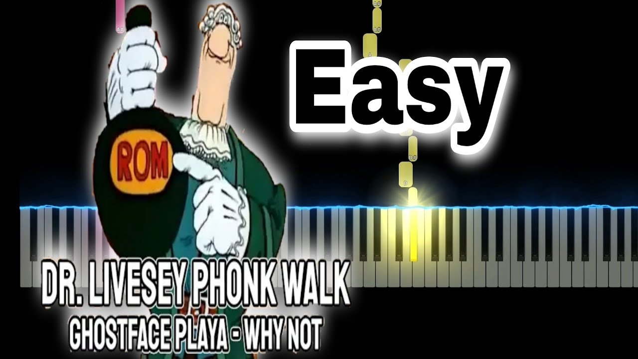 Dr. Livesey Phonk Walk [Piano Cover] 