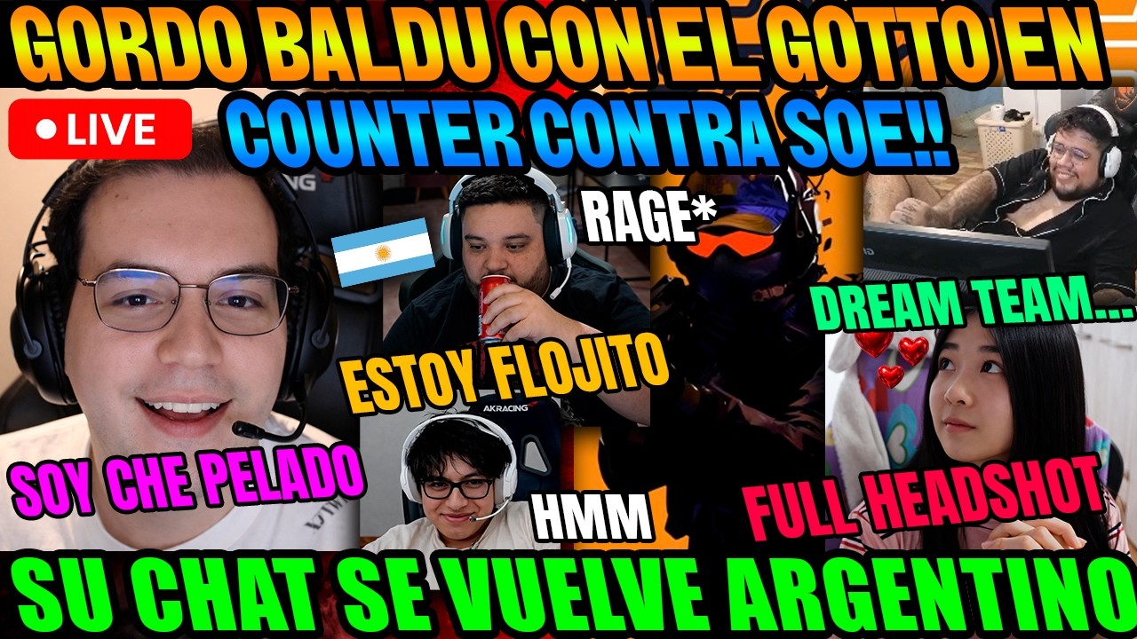 😱¡GORDO BALDU SE UNE AL COUNTER Y HACE PARTY CON MATTHEW!😯LE INVITA A VENIR A PERU A SU EVENTO!!😎
