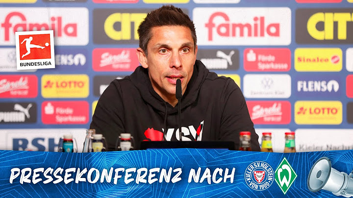 Die Pressekonferenz nach dem Heimspiel gegen den SV Werder Bremen 🎙️ | #KSVSVW