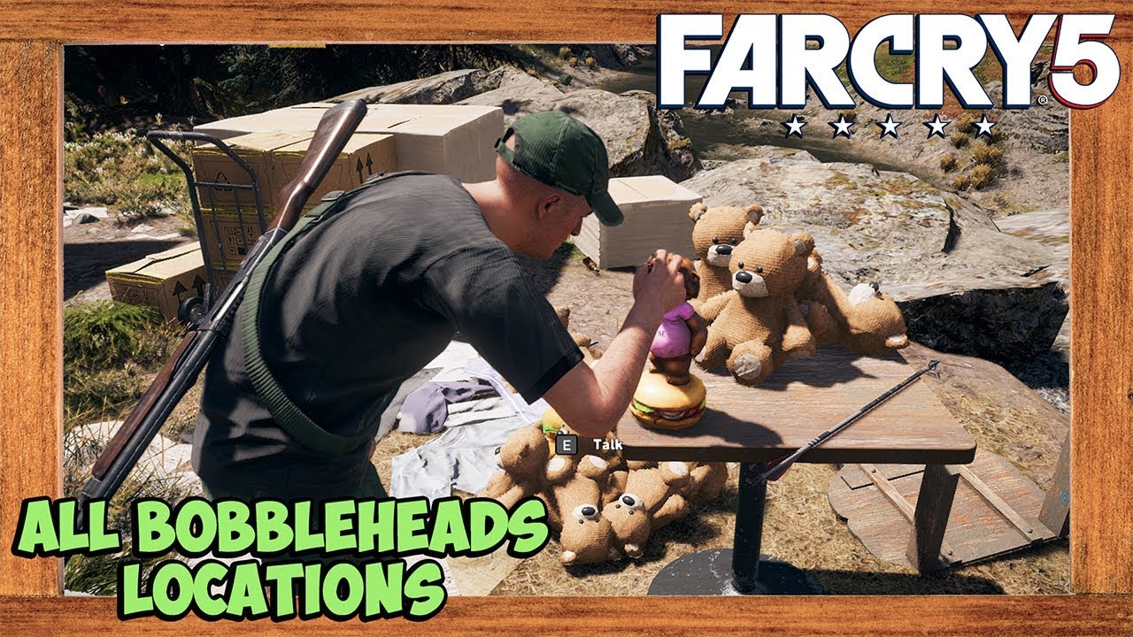 Far Cry 5 All Bobbleheads Locations (Far Cry 5 Collectibles)