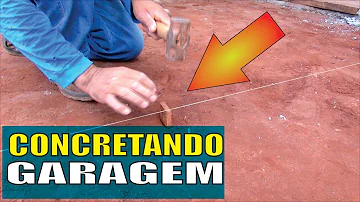 Como fazer um chão de cimento?