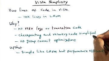 Vista Simplicity - Georgia Tech - Advanced Operating Systems