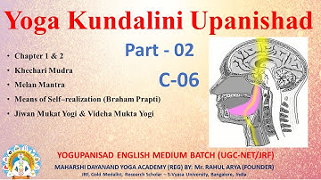 UGC-NET (Eng) I C-06, Yog Upanishad I Yoga Kundalini Upanishad, Part-02 I By Mr Rahul Arya, B1