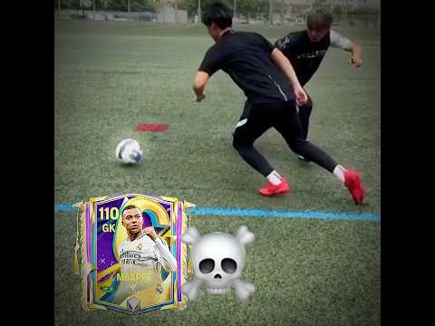 Secret dribble unlocked by Mbappe🔓🔥 #eafc25 #fifa #eafc24#eafcmobile #fifamobile #fifa #shorts
