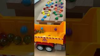 マーブルランレース ☆ダブル HABA ウェーブスロープ, ダンプトラック🚚 #shorts #marblerun #dumptruck  @OmotyaRanger