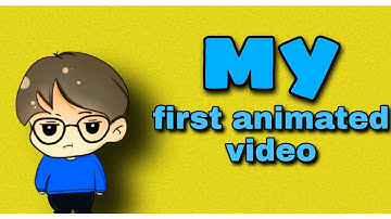 my first animated video || animated by ms Paint