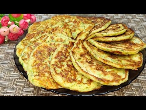 Подсели всей семьей на эту Вкуснятину! Летом самое то - 10 минут и готово! Лучший Рецепт из Кабачков