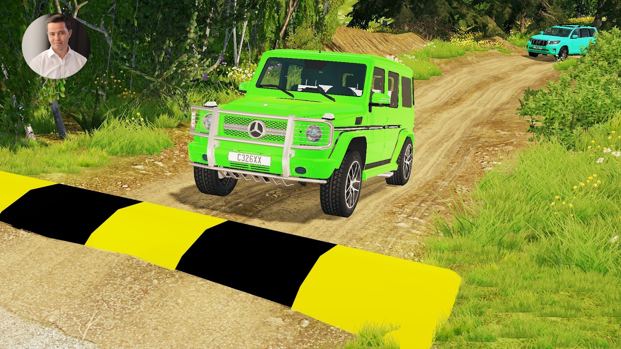 Cars vs Speed Bump  #0028