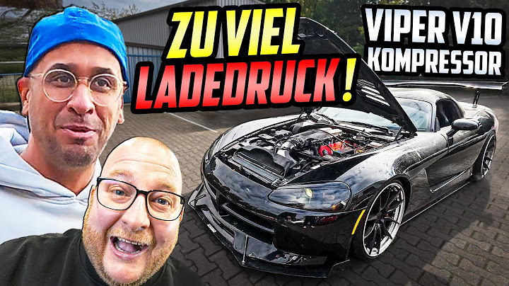 Marco konnte nicht NEIN sagen! - Dodge Viper V10 Kompressor - Eine Nummer zu groß für uns?