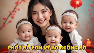 Chồng Nghi Ngờ Vợ Ngoại Tình Chối Bỏ 3 Đứa Con Vì Con Không Giống Mình - Câu Chuyện Cảm Động