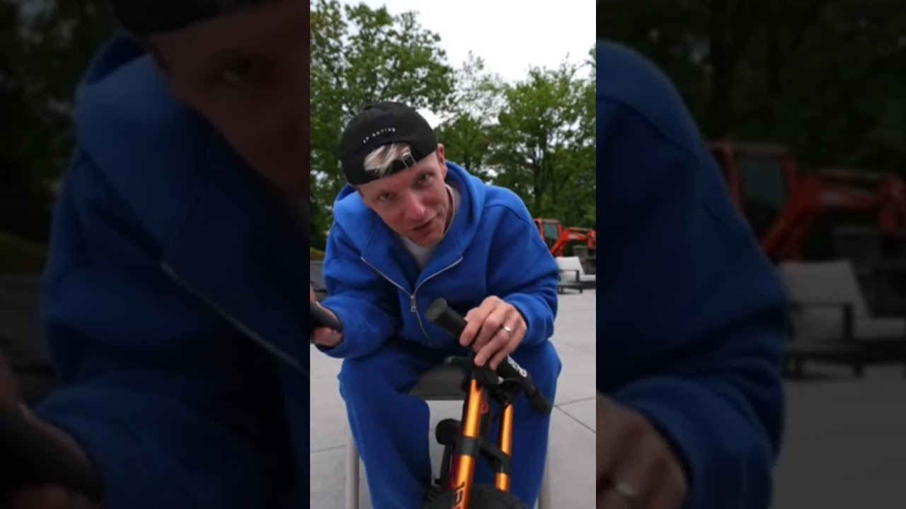 Enzo knol heeft Riven zijn fiets een upgrade gegeven! Had jij dit vroeger op je fiets? #enzoknol
