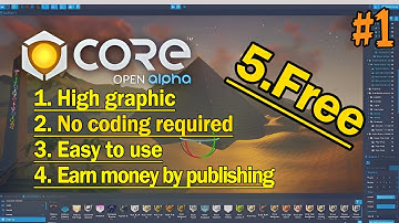 core game engine beginner to tutorial #1| how to make a game free,high graphic,@CoreGamesOfficial