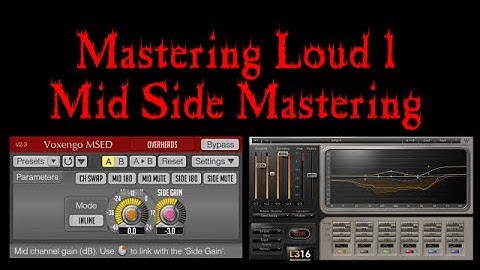 How To Master Loud - Mid Side Mastering (Mastering Template Download)