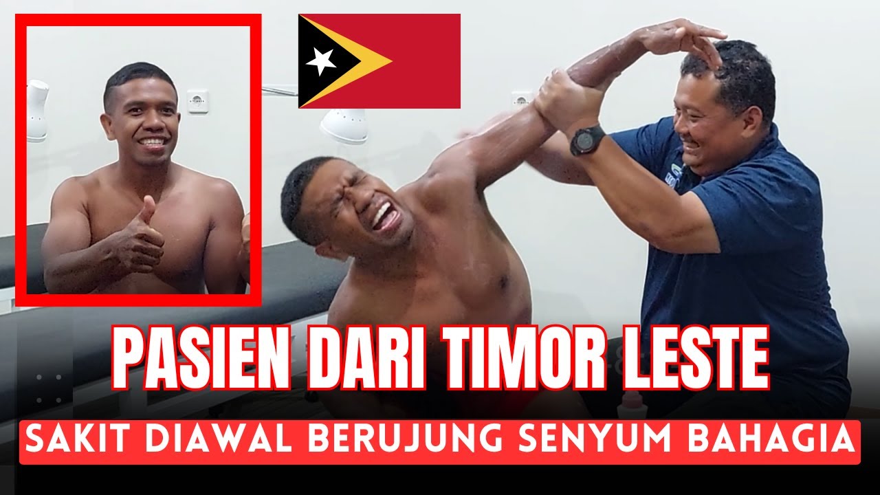 MCO ARIF - PASIEN DARI TIMOR LESTE, SAKIT DIAWAL BERUJUNG SENYUM BAHAGIA
