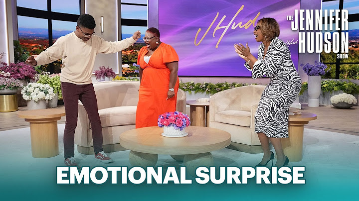 Jennifer Hudson Helps a Son Pull Off an Epic Surprise for His Amazing Mom