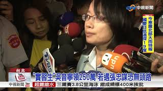 張忠謀不喜歡求職者來學習 吳音寧意外中槍│中視新聞20181008