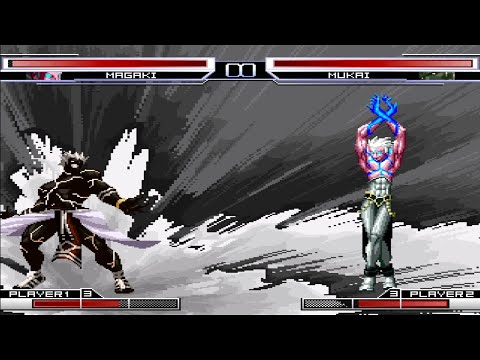 MAGAKI VS MUKAI - HIGHEST LEVEL EPIC BATTLE || KOF MUGEN
