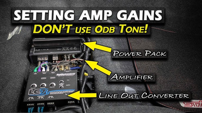 How To Hook Up A Crossover To Your Amp 