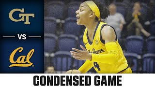 Georgia Tech vs. Cal Condensed Game | 2024-25 ACC Women's Basketball