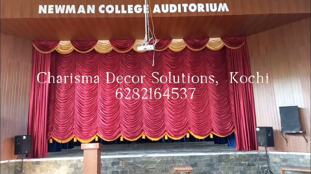 automatic auditorium curtain Kerala Motorized Stage curtain auditorium curtain automatic