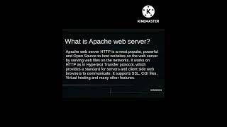 Apache web server
