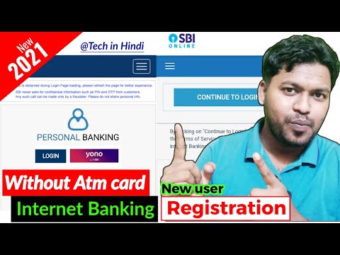 Sbi Internet Banking New user registration without Atm Card/Sbi Online banking/Personal Banking 2021