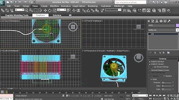 Learn 3ds max: Modeling Fan - Free Tutorial - beginners -pt12of16