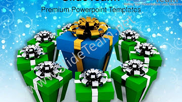 Christmas Gifts Festival PowerPoint Templates PPT Background  1112 Slides Backgrounds