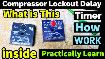 HVAC Control important parts Delay timer how work how check Time delay practically Learn very useful