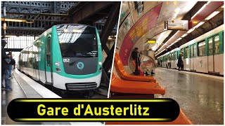 Metro Station Gare d'Austerlitz - Paris 🇫🇷 - Walkthrough 🚶