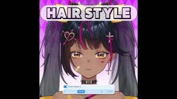 Customizable Vtuber Model V.2 l Short Showcase #vtuber #live2d