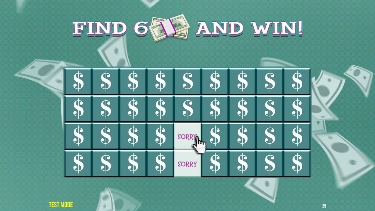 Money Match eVideo Scratch & Win Promotion Odds On Promotions YouTube