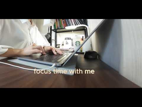 SEASON 28 | 1 HOURS I FOCUS TIME I RAINY SOUNDS I  Back to My Desk #study #minivlog #productivity