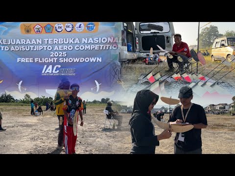 Kejuaraan Terbuka Nasional ITD Adisutjipto Aero Competition OHLG Free Flight 2025 Yogyakarta