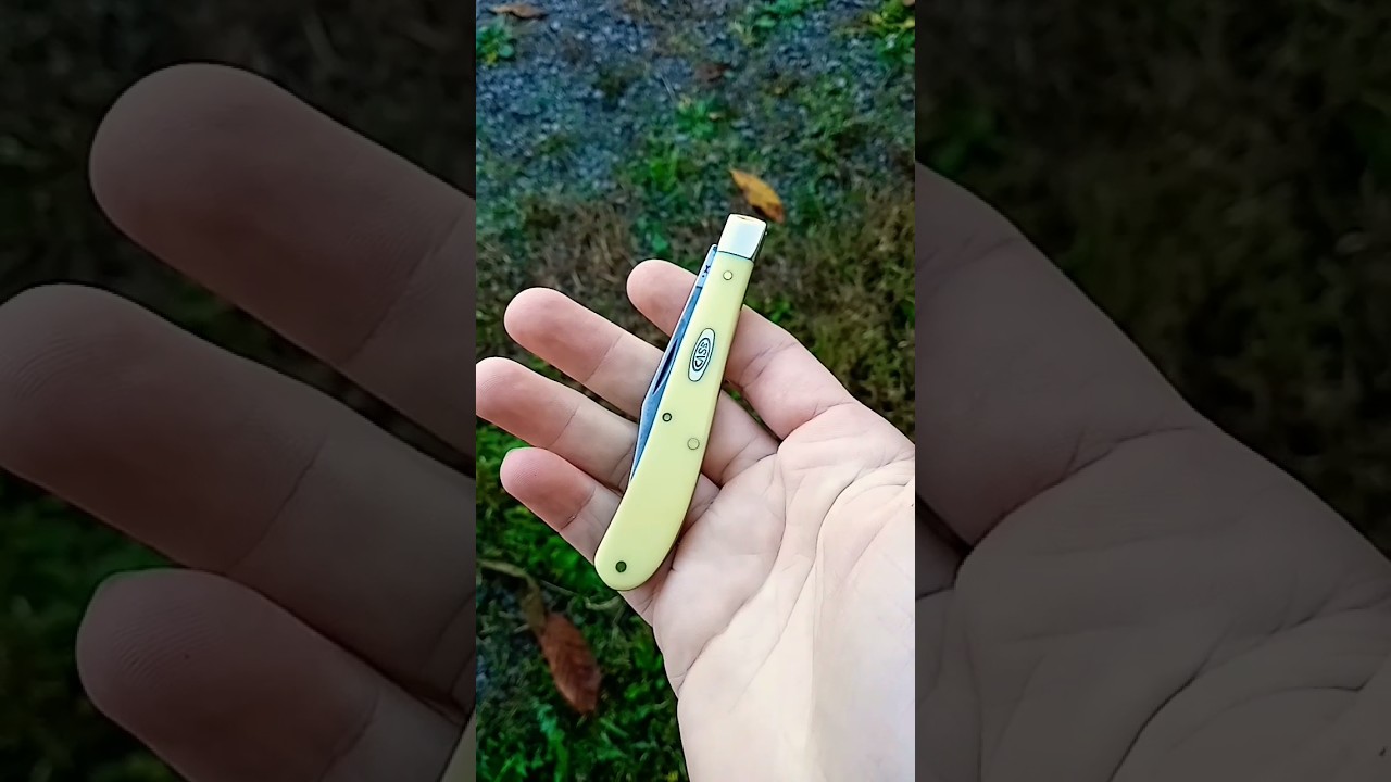 Slim, lightweight and Sturdy. Case Slimline trapper.