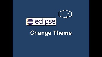 eclipse change theme
