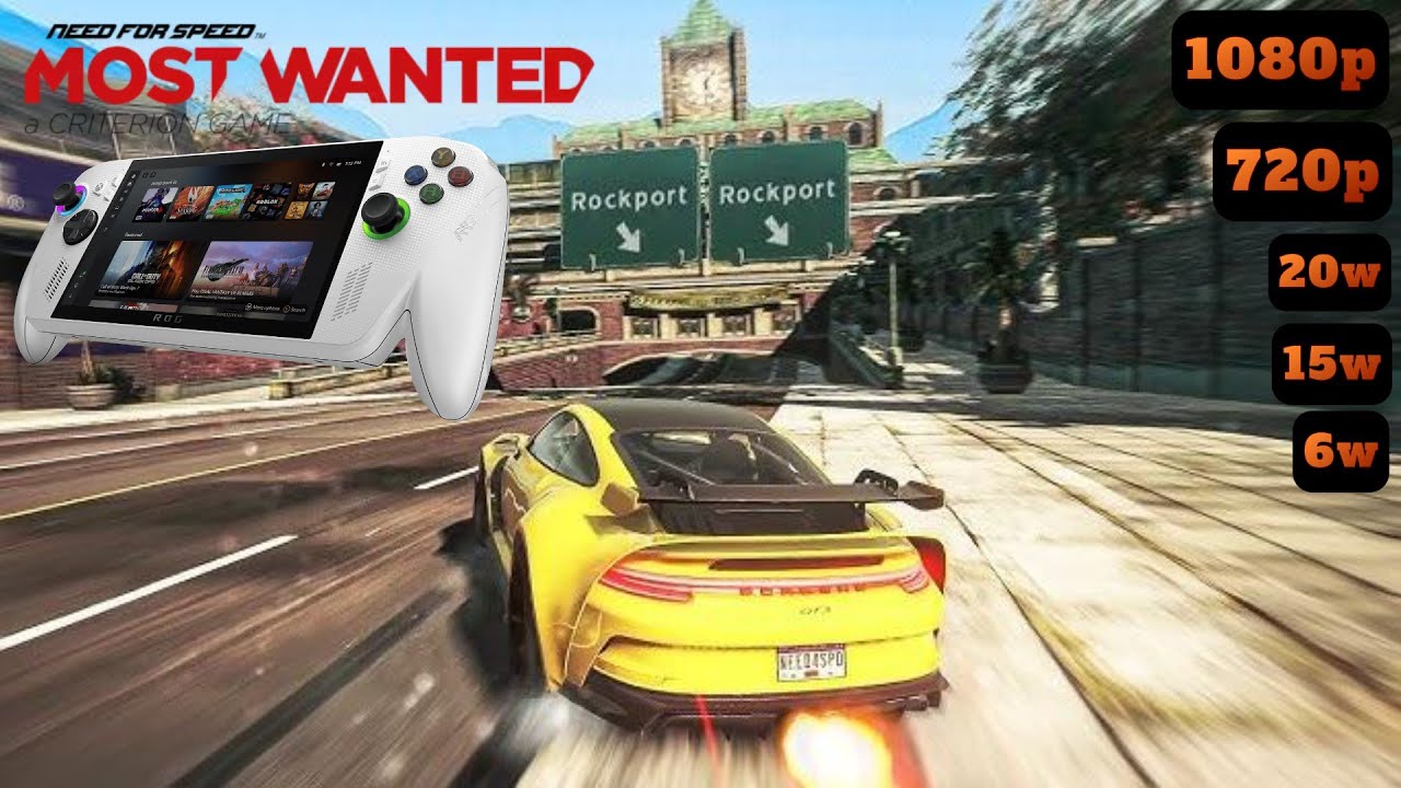 ROG Xbox Ally Need for Speed Most Wanted 2012 | NFS Most Wanted ROG ...