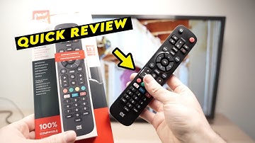 Review of the One For All Universal Essential TV Remote