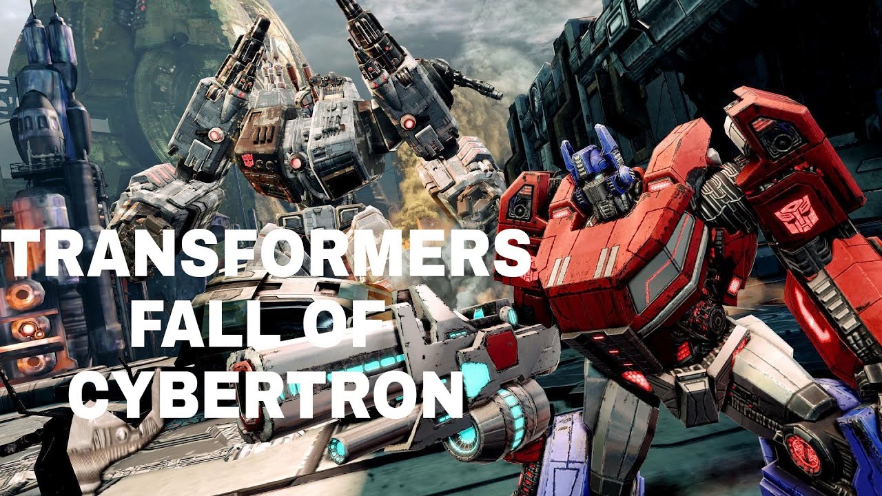 Transformers Fall of Cybertron MAX CUTSCENES, MINOR GAMEPLAY 720P YouTube