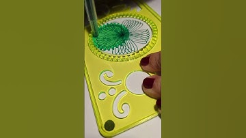 Wonderful Spirograph Circle Drawing #spiro  #spirograph  #art  #drawing  #pencildrawing  #chill