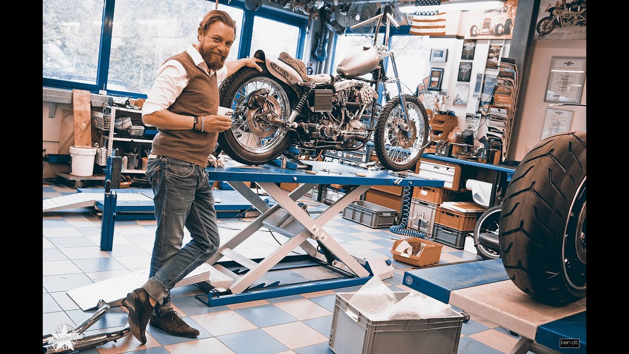 FINISH Meik´s Knockout Shovel by Thunderbike YouTube