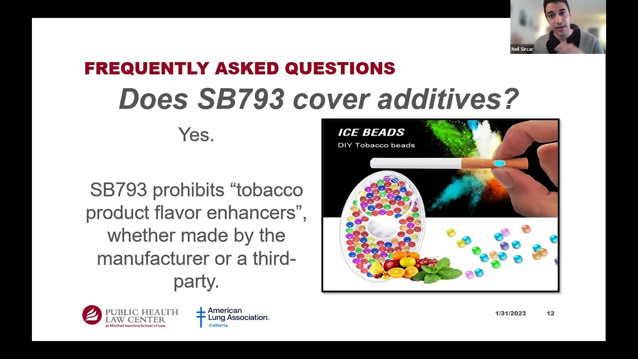 sb 793 tobacco California's Flavor Law SB 793 – Updates and FAQs