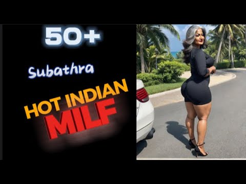 Indian Mature Women +50 Subathra - Older Attractive Mature Women. Housewives at home #20. Bikini