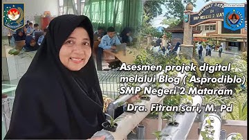 INOVASI DAERAH KOTA MATARAM  ASPRODIBLO (ASESEMEN PROJEK DIGITAL MELALUI BLOG)