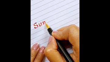 Beautiful Letters #name in printed  and cursive handwriting #comment your name  #ytshorts
